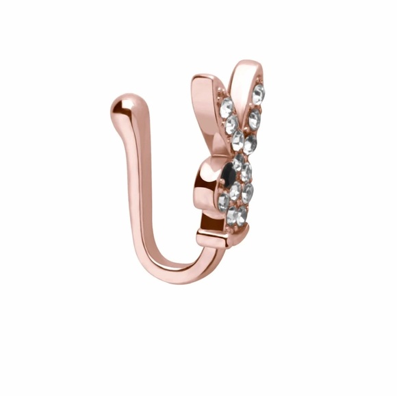 Playboy Rabbit Nose Cuff Ring - Picture 5 of 5